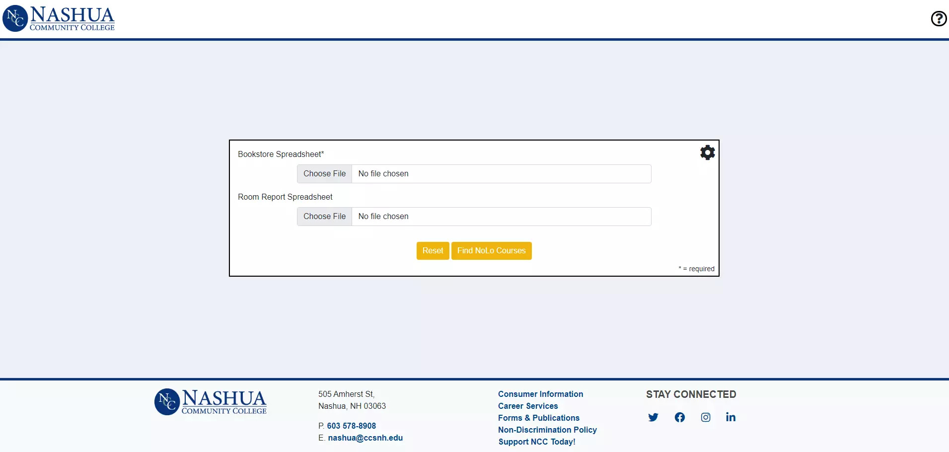 This is my final project at Nashua Community College for the Capstone Web Development Course. The project was to read a CSV file, grab data, and output the important information in CSV format. This project allowed me to take a deeper dive into Javascript and its plugins.

        <strong>NOTE</strong>: You will not be able to fully utilize this project without key CSV files that cannnot be given out.

        View the Code <a class='hover:underline text-blue-500' target='_blank' href="https://bitbucket.org/nolocap/nolocap.bitbucket.io/src/master/" target="_blank">Here</a>